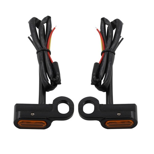 Motorcycle LED Turn Signals: 2X Mini 12V Amber Bike Lamp Light, E Marked, Ideal For Road Bikes & Custom Builds From Ddmyapr, $59.9 - Foto 2