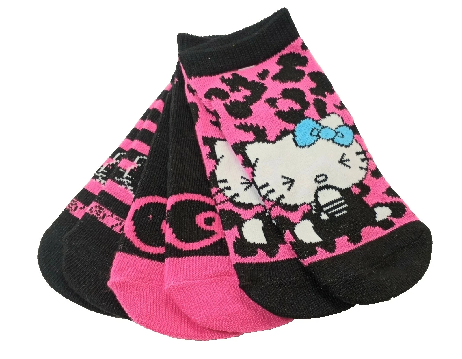 Calcetines de Tobillo Hello Kitty Poliéster y Medias para Niñas