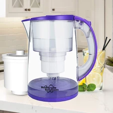 DP05R Filtered Water Pitcher w/Filter 3.5L Pure Healthy Water Ionizer,Clean Jug