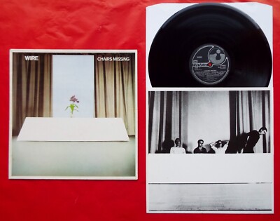 WIRE CHAIRS MISSING LP + INNER REPRESS SHSP 4093 AB2 MISS PRESS LABEL SYD BARRET