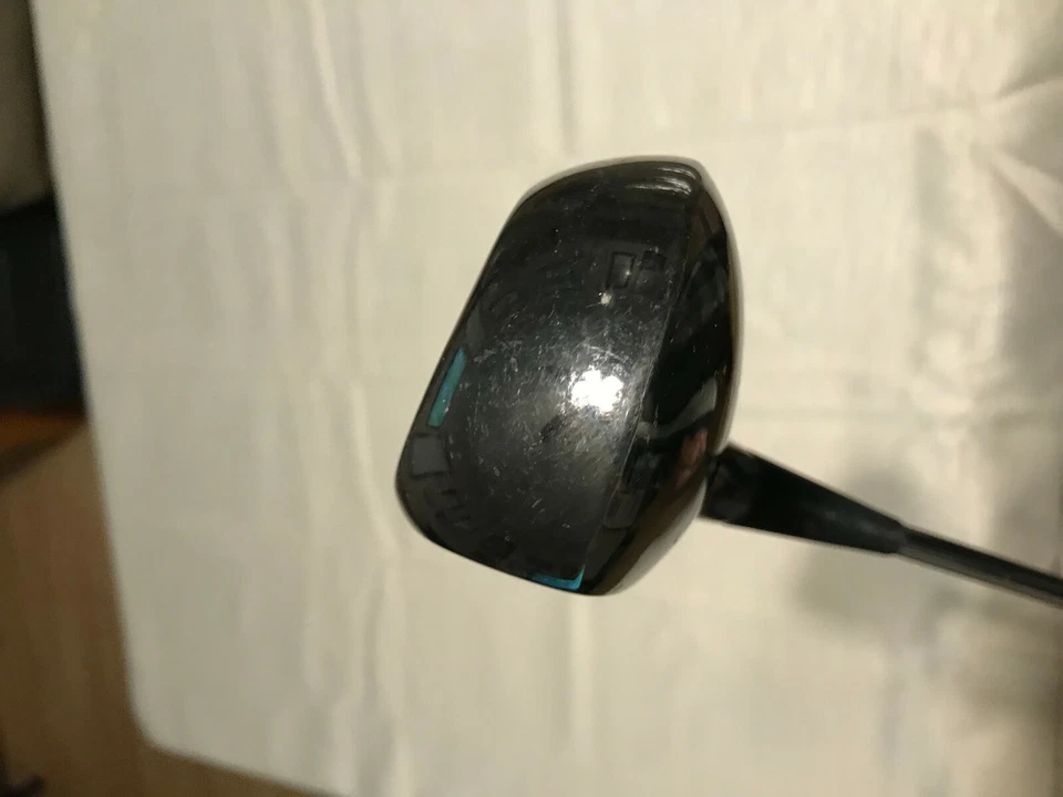 DE COLECCIÓN Club de Golf RAY COOK BLUE GOOSE DRIVER 9.5 Loft Negro Metal R300 Acero Foto 4 de 4