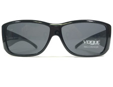 Vogue Sunglasses VO2521-S W44/87 Black Square Frames with Black Lenses