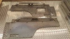 1997-2001 Xj Rear Quarter Armor With Tl Guard And Rubrail Fits Jeep Cherokee