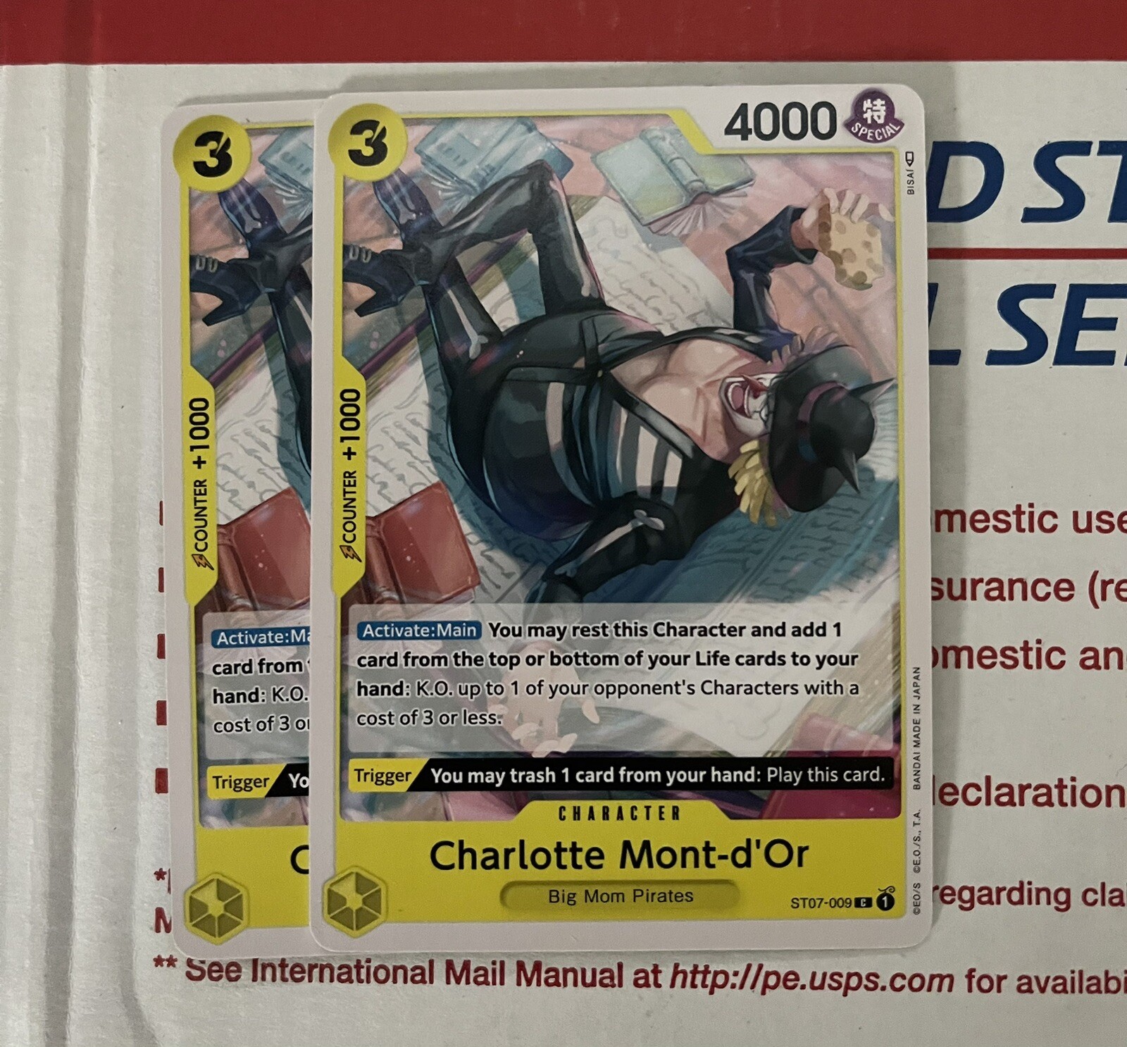 Charlotte Mont-d'Or - ST07-009 - NM - One Piece TCG X2