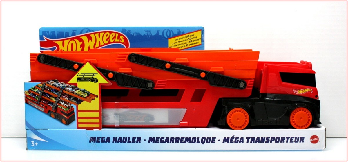 ホットウィール メガトレーラー50 CKC09 Hot Wheels HW Mega Hauler - Holds 50+ Cars - CKC09 | eBay