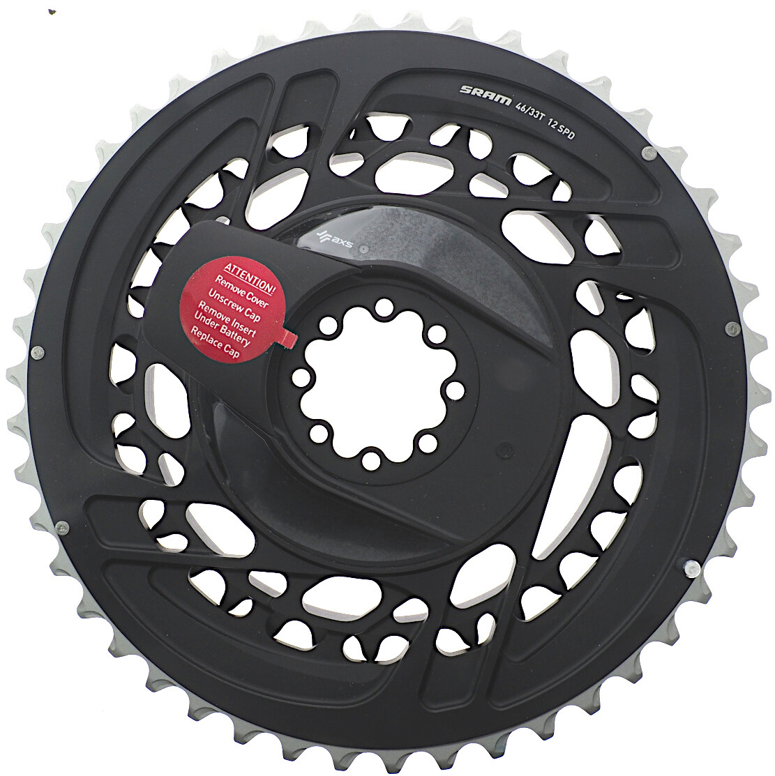 SRAM Force AXS 46-33T Chainring Power Meter Kit w/ QUARQ