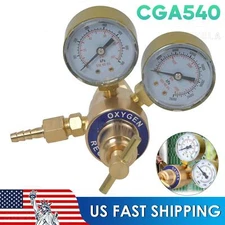 Oxygen Gas Welding Welder Regulator Pressure Gauge Victor-Style Cutting CGA540