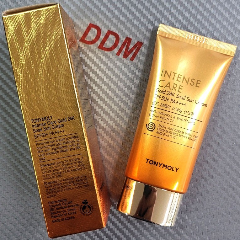 TONYMOLY Intense Gold 24K Snail Sun Cream 50ml (SPF50+) | eBay