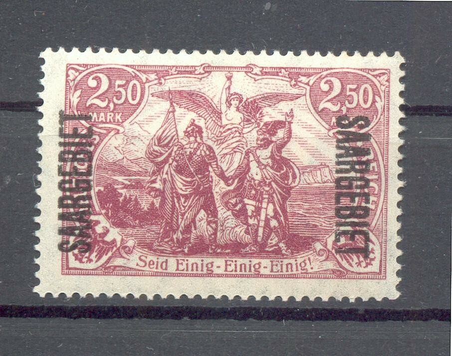 Saar 43d Color MNH Mint Never Hinged BPP (71927)