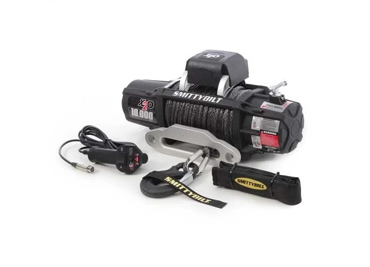 Smittybilt 10,000 LBS X2-O Comp Gen 2 Waterproof Wireless Synthetic Rope Winch — 第 2/4 张图片