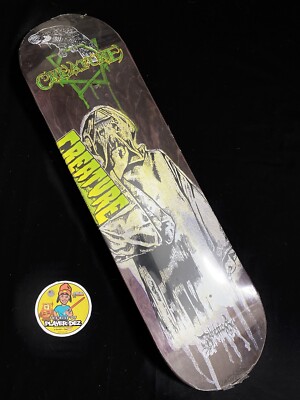 SUPER RARE Illuminati Creature  Skateboard Deck In Shrink 8.26 OJ Wheels