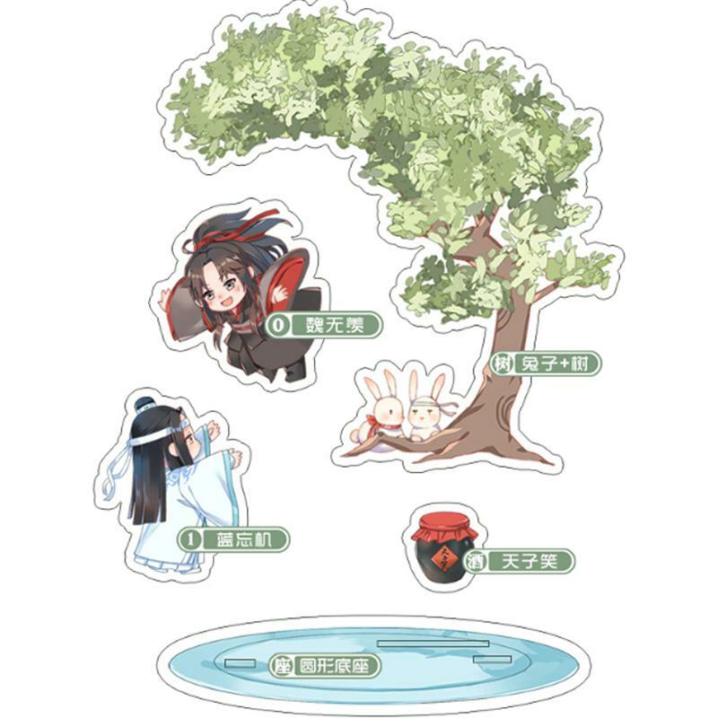 Anime Merch 16Cm Mo Dao Zu Shi Carino Stampa Acrilico Stand Figura - Foto 2