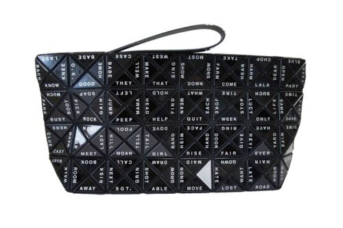 ISSEY MIYAKE Bao Bao FOUR BB53AG611 Hand Clutch Bag Black Women Japan New - Picture 1 of 2