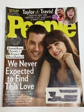People Magazine Oct 16 2023 Jonathan Scott Zooey Deschanel Taylor Swift Travis