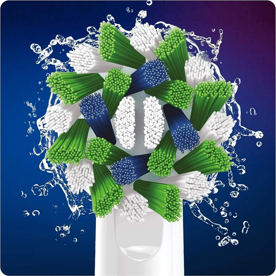Oral-B Cross Action Electric Toothbrush Head Pack of 10 - Image 3 of 4