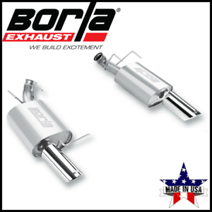 Borla ATAK Axle-Back Exhaust System Fits 2011-2012 Ford Mustang GT Boss 302 5.0L