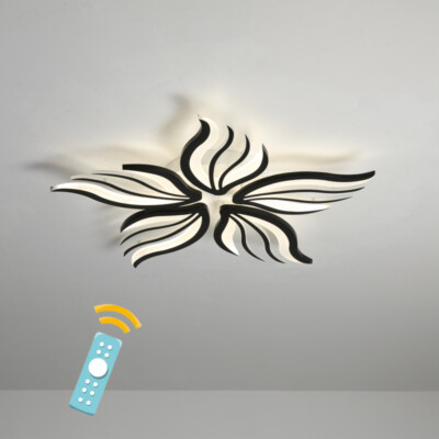 LED Ceiling Light Black Bar Lamp Bedroom Ceiling Lights Kitchen Ceiling Lighting