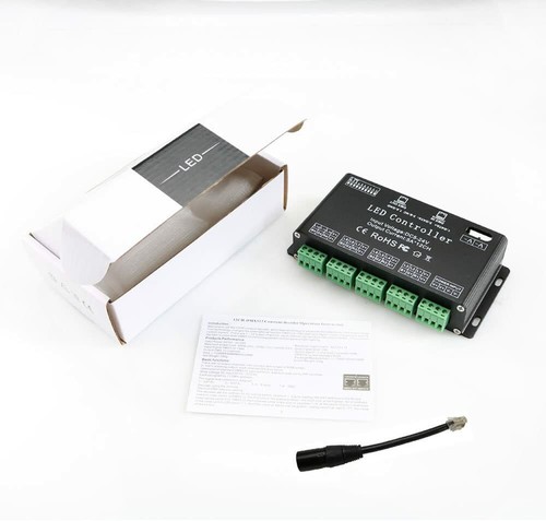 DMX 512 LED Decoder Controller RGB Strip Light Dimmer 3/4/12/24/30/36 Channel - Picture 31 of 50