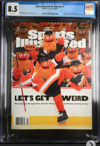 Victor Wembanyama ROOKIE 2023 Sports Illustrated For Kids SI MAG CGC 8.5