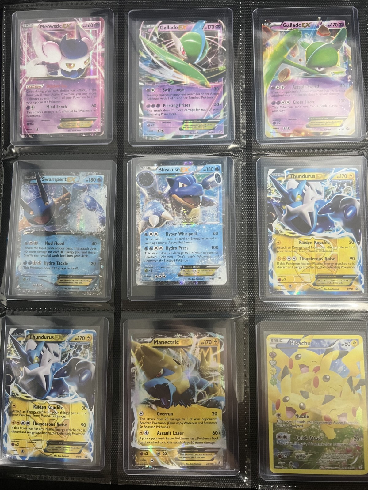 Pokemon Card Lot 10 Official TCG Cards Ultra Rare Included EX GX V MEGA ...