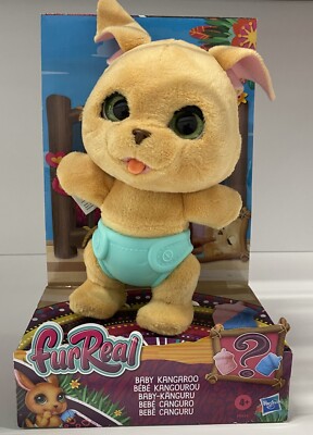 FurReal Fur Real Baby Kangaroo Interactive Hasbro NEW!
