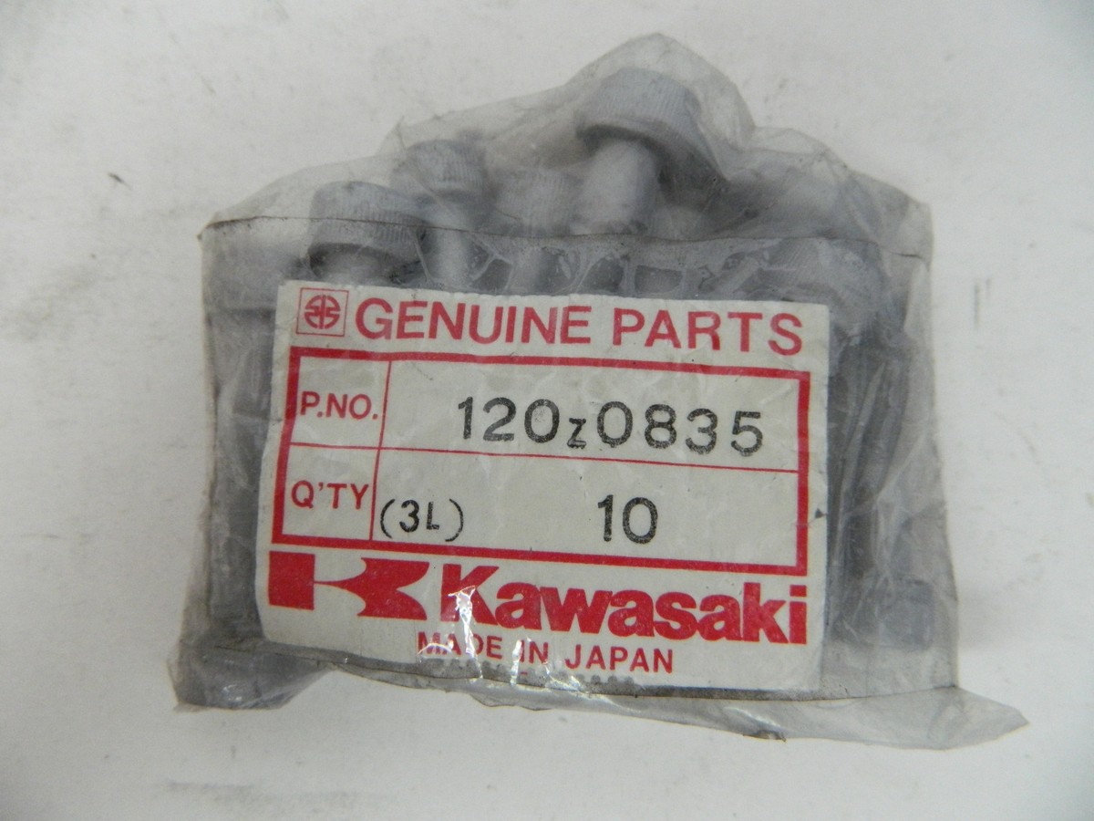 Genuine Kawasaki OEM Socket Bolt // PN: 120Z0835 | eBay