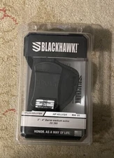 New Blackhawk Nylon Hip Holster RH01 3”-4” Barrel Medium Autos .32/.380 73NH01BK