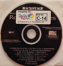 BS9217 ROLLING STYONES   BACKSTAGE KARAOKE CDG