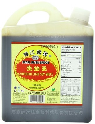 Pearl River Bridge Superior Soy Sauce, Light, 60 Ounce 60 Fl Oz (Pack of 1) 