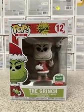 Funko Pop The Grinch Funko Shop Exclusive #12 Vaulted HTF 🌲 🌲 🌲