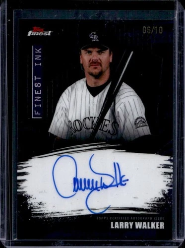 2026 Topps Finest Larry Walker Black (RAW)