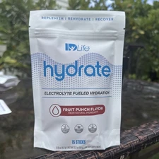 IDLife Fruit PunchHydrate Drink Powder - Instant Electrolyte Fueled Hydration NW