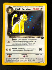 Dark Persian - 17 - Pokemon Wizards Black Star Promo Card Holo LP/MP Card