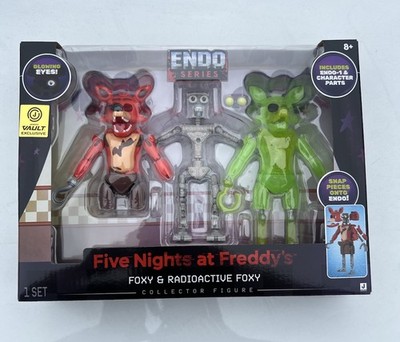 Presale-Five Nights at Freddy s Endo-01 & Radioactive Foxy IN HAND