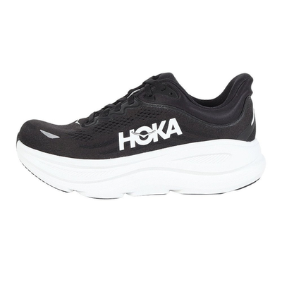 靴 HOKA ONE ONE BONDI9 10.5 28.5 WIDE 2E Size 10.5 - Hoka One One HOKA Bondi 9 2E Wide Black White for sale