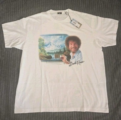 [[In Hand] Kith Bob Ross Portrait Tee XL White