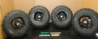 Suzuki Honda Kawasaki Front and Rear ITP SS set Rims and ITP HOLESHOT Tires *E99