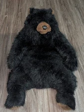 VTG 1996 Manhattan Toy Black Bear Large 24" Stuffed Animal Plush Huggable Toy