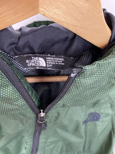 The North Face Jacket Men's Size Small Dryvent Boreal Green Rain Full Zip Wind - Picture 10 of 13