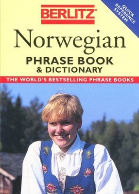 Norwegian Phrase Book with Dictionary (Berlitz Ph... by Berlitz Guides Paperback