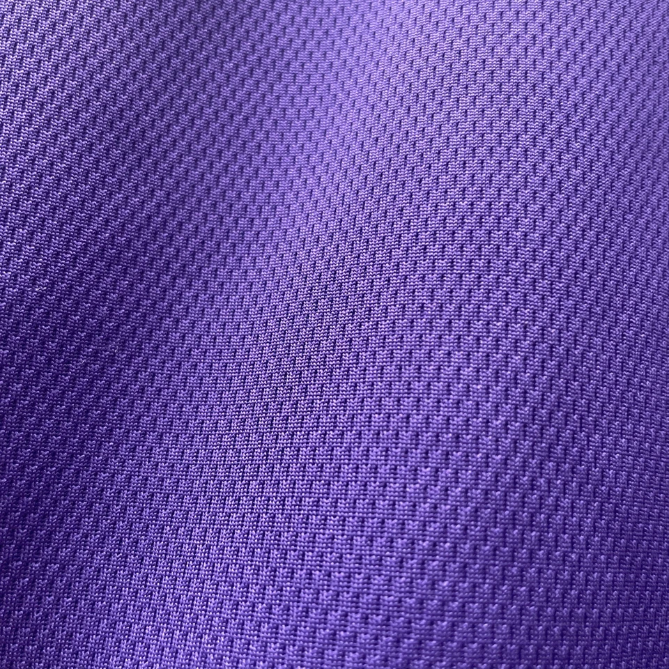 Camiseta deportiva Made for Life para mujer manga corta cuello en V púrpura negra talla PS  Foto 3 de 4