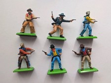 Deetail Figuren Cowboys 6 Stück Vintage Made in England 