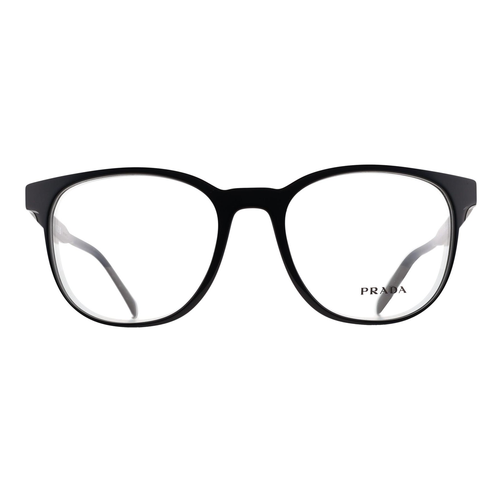 Prada Men's Black Glasses Frames Pra13v 16K1o1 - Image 2