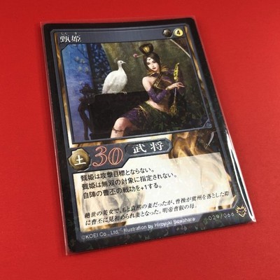 2006 KOEI | Dynasty Warriors Card Game (ZHEN JI) HOLO FOIL RARE 029/066 TCG CCG