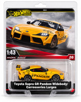 Hot Wheels Toyota Supra GR Pandem Widebody MK5 1:43 2025 Modellauto Breitbau JDM