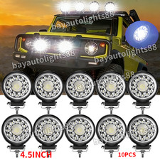 10x 4inch 20000W LED Work Lights Flood Spot Pod Offroad Fog Driving ATV Truck
