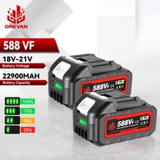  Lithium-ion Replacement Battery Power Tool Batterys For ONEVAN/YOFIDRA/NEWBENY