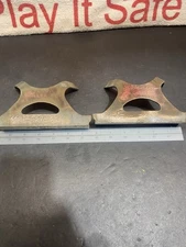 Vintage Wilton Chicago Copper Brass Vise Jaw Caps Covers 41-J-327-25