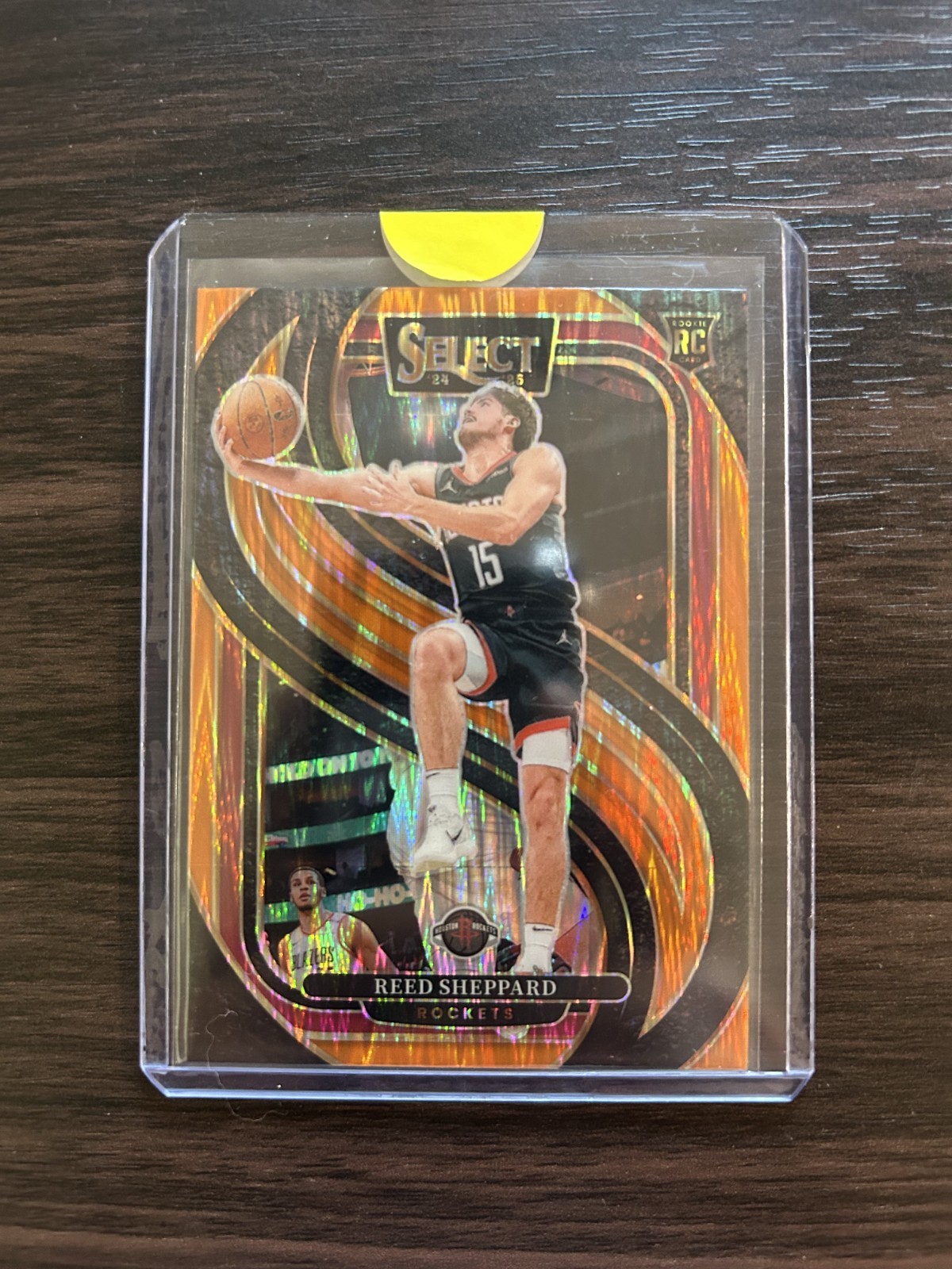 2024-25 Panini Select Premier Level Reed Sheppard #181 Orange Flash Prizm (RC)