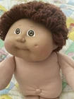 cabbage patch dolls vintage 1984 with New Outfit Red Hair Brown Eyes